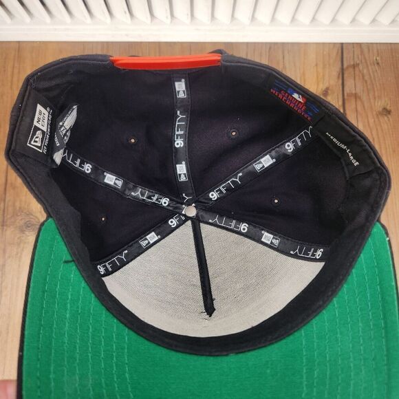 Miami Marlins New Era 9fifty Hat Cap Snapback Black MLB Baseball Team A-Frame - Picture 9 of 10